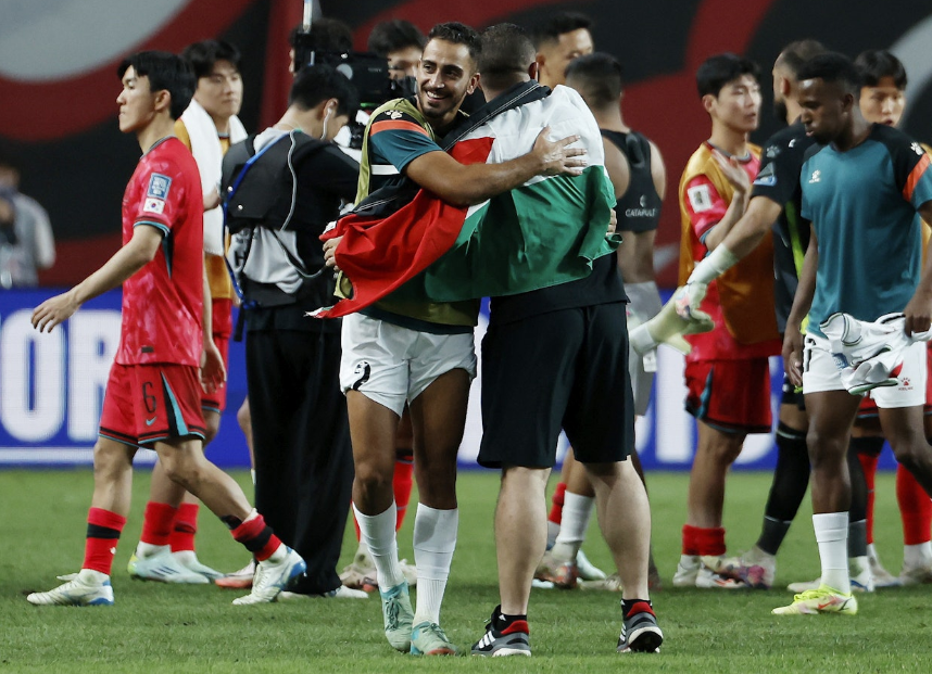 巴勒斯坦球队不敌对手，未能晋级