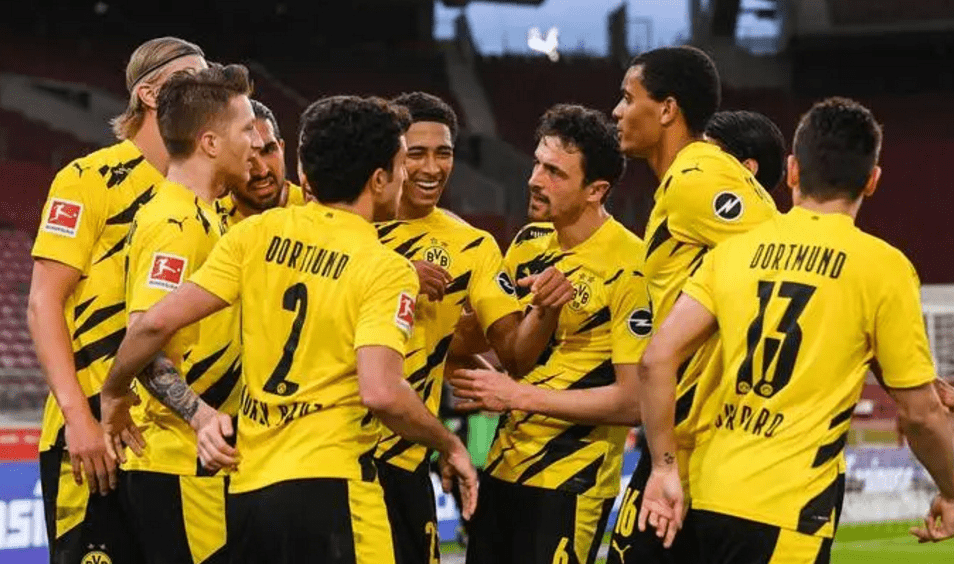 多特蒙德队以强大实力获胜，实力强悍